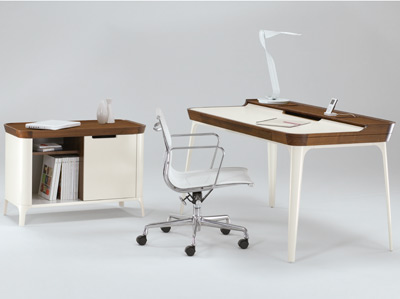 Herman Miller Lifework Portfolio Airia Desk and Cabinet