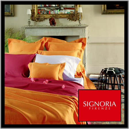 Signoria di Firenze represents Italian luxury bedding at it's finest