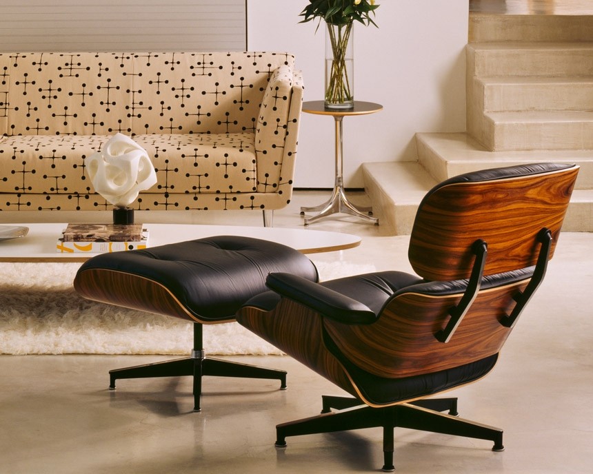 Eames Lounge Chair by Charles and Ray Eames for Herman Miller