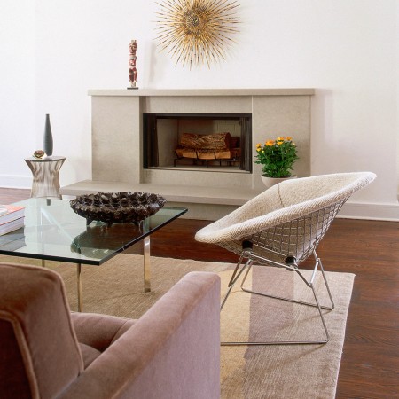 Diamond Chair by Harry Bertoia - image: knoll.com
