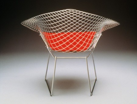 Diamond Chair by Harry Bertoia