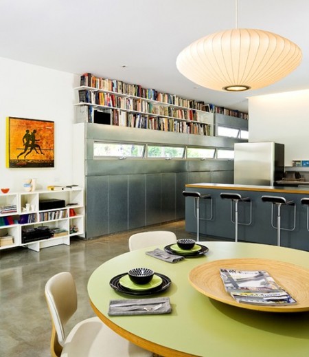 Saucer Bubble Lamp suspension light fixture by George Nelson for Modernica