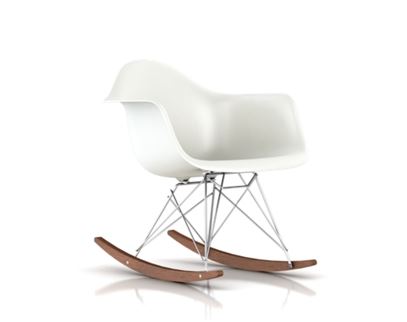 Eames Molded Plastic Arm Chair with Rocker Base by Charles & Ray Eames for Herman Miller