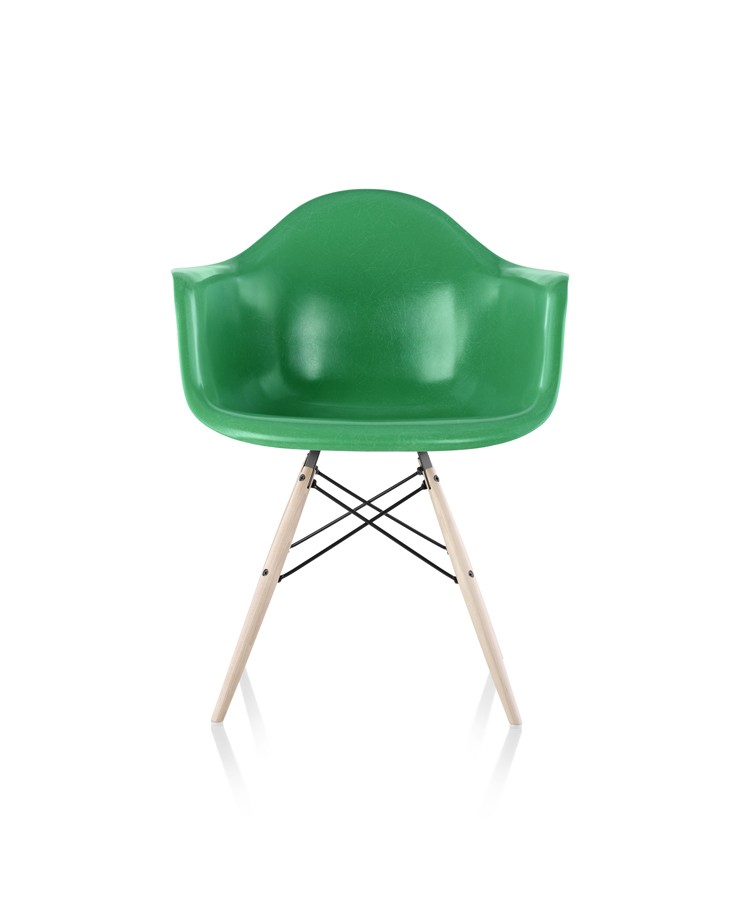 Eames Molded Fiberglass Shell Chair by Charles and Ray Eames for Herman Miller