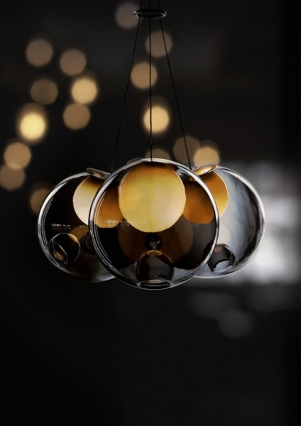 The Bocci 28 Series is unique in that designer, Omer Arbel, chose to develop a method of production that inherently makes each piece different from the next. Many colour options available.