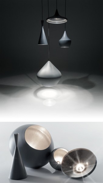 The Beat Fat Grey is an exercise in expressive minimalism, the instantly recognizable Beat Fat is now re-colored in grey with a precious internal silver plate, creating a warm glow. Hand-spun and hand-hammered, each piece is unique. Finished in an external matt grey powder coat. The Beat collection includes Tall, Wide and Stout.
