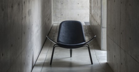 The CH07 Chair or the Shell Chair was designed in 1963 by Hans J. Wegner and is three-legged and beautiful; it's a chair you'll have for the rest of your life. There are 4 wood options and many amazing colour options. 
