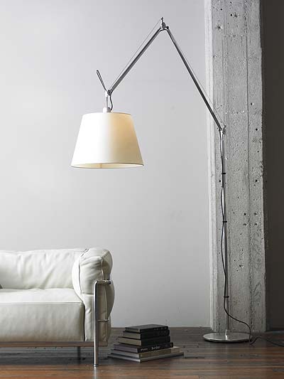 One of the most popular Artemide lighting lines is the Tolomeo group, designed by Giancarlo Fassina and Michele De Lucchi. It is available in many options and sizes, from the micro to the classic to the mega!