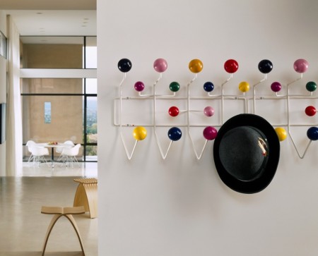 The Eames Hang It All is a great gift.  Although it's fun, it's practical, too. It's a cheerful piece that can brighten up a foyer, mud room, bedroom, kitchen, or bathroom.