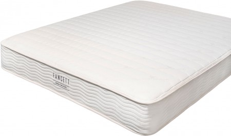 The model six is Fawcett's most affordable mattress. The high coil count inner spring unit offers tremendous support to a three inch 100% Natural Talalay Latex upper core. As always, the sleep surface consists of 2 ounces of Joma Wool quilted through a high thread count organic cotton.  cover. 
