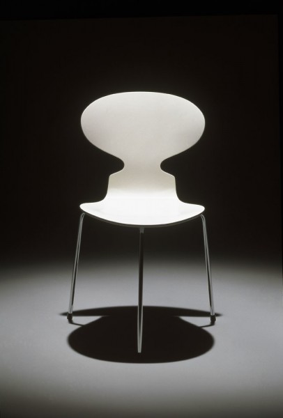 The Ant Chair, 1952, is now also available in a four-legged edition. 