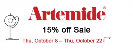 artemide_sale_15_percent_off_2015