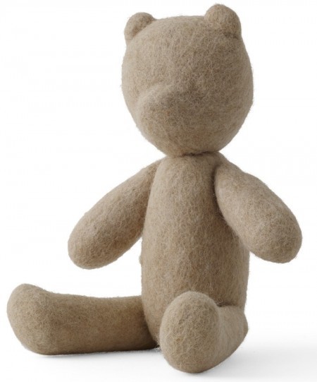 The pure shape and material of the Menu Afteroom Teddy gives lots of room for active imaginations, helping bring peaceful, cozy moods to your home life. 100% wool in six color options.