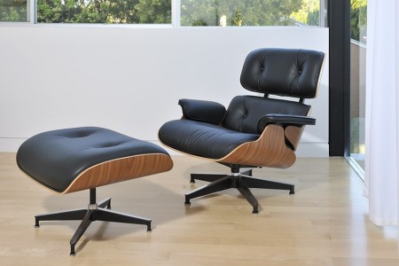 The 1956 Eames Lounge Chair and Ottoman set an enduring standard for comfort and elegance. Available in two sizes and highly curated leather grades and colours. If you need help with these options please call the GRShop team, they have all the answers.