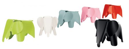 The Vitra Eames elephant is now available for the first time in a plastic version for those it was originally intended for: children. Whether as a toy (also for outdoor use) or as an item for childrens bedrooms, this friendly-looking animal with its distinctive, huge floppy ears should make the heart of many a child (and parent) beat just that little bit faster.