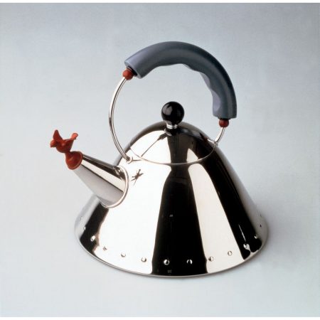The Alessi Michael Graves Kettle is an Alessi Best Seller since it was designed in 1985. It is available as an electric kettle and don't forget the playful Alessi Tea Rex Kettle, with the small supernatural dragon as the whistle.