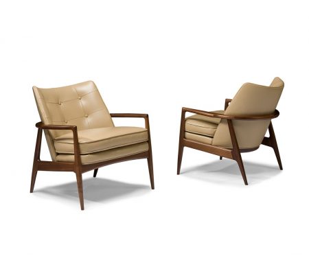 The Draper Chair, designed in 1965, is a modern, comfortable, small chair