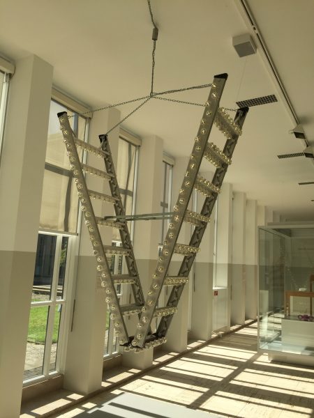 This Bertjan Pot Sculpture called, Downstairs Light, 2012, 