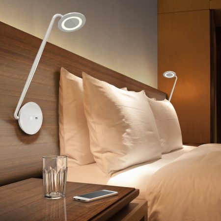 The Pablo Pixo, winner of the 2012 Red Dot Award, is an ultra-efficient task light. Functionality and necessity drive its design. It makes the most of its frame and its space through every feature: Pixo’s swiveling light shade and highly maneuverable arm lend it maximum utility within a minimal footprint.