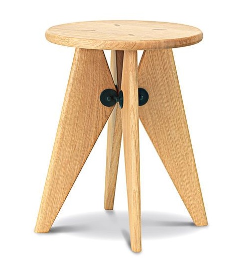 Vitra Jean Prouve Tabouret Solvay Stool