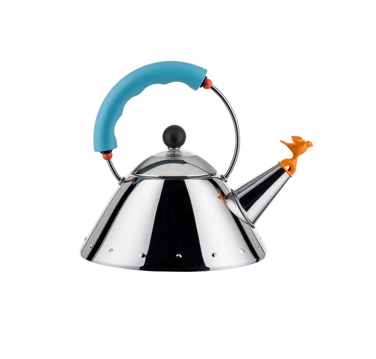 Alessi 9093/1 Michael Graves Kettle with Bird Whistle - 1 Liter