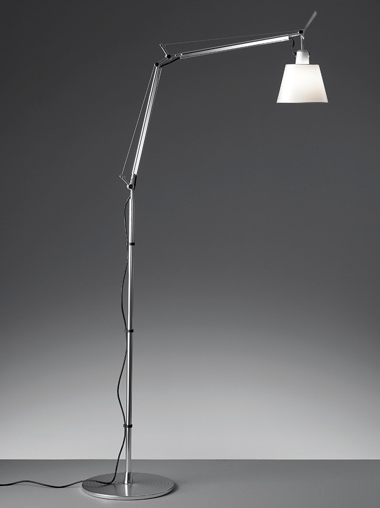 Artemide Tolomeo with Shade Floor Lamp