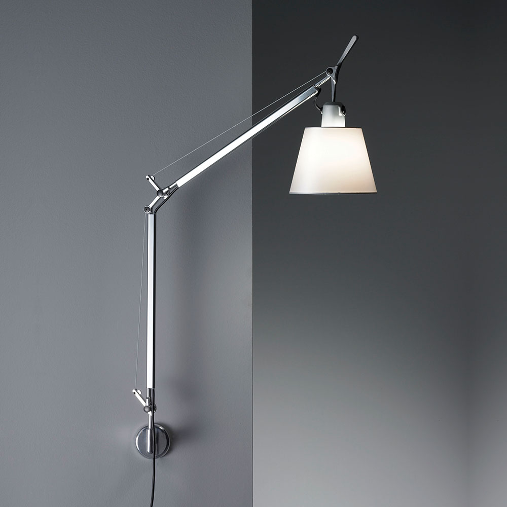 Artemide Tolomeo With Shade Wall Lamp