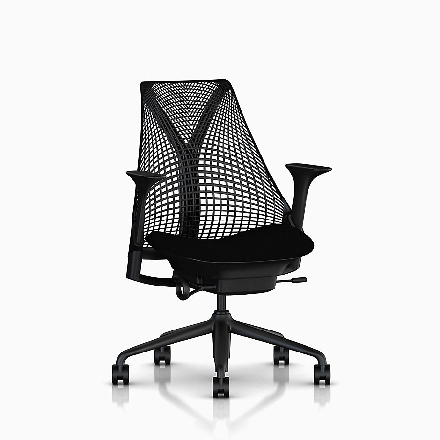 Herman Miller Sayl® Chair > Basic, Black (IN STOCK)