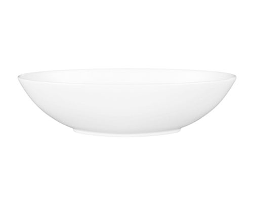 Wedgwood Jasper Conran White Bone China Oval Vegetable Bowl > 12 inch