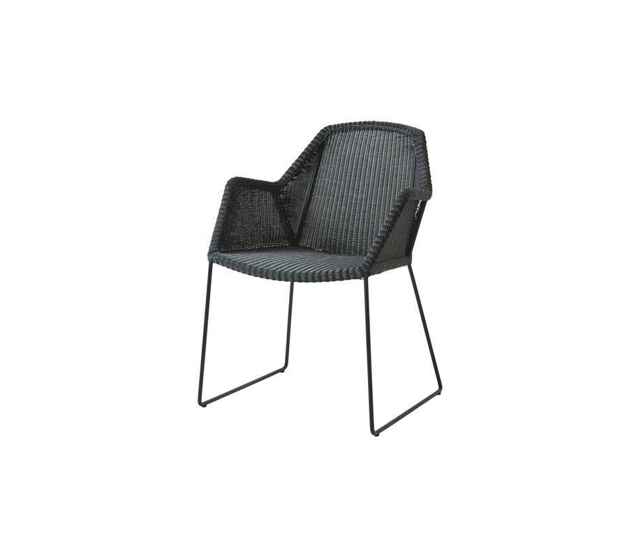 Cane-line Breeze Armchair with Sled Base (Priced Each, Sold In Sets of 2)