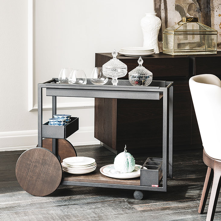 Cattelan Italia Brandy Bar Trolley