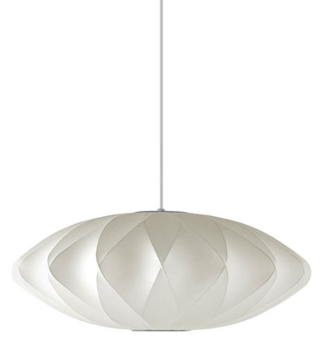 Herman Miller Nelson® Saucer® Crisscross™ Bubble Pendant Lamp