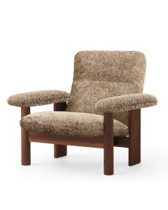 Audo Copenhagen Brasilia Lounge Chair with Sheepskin