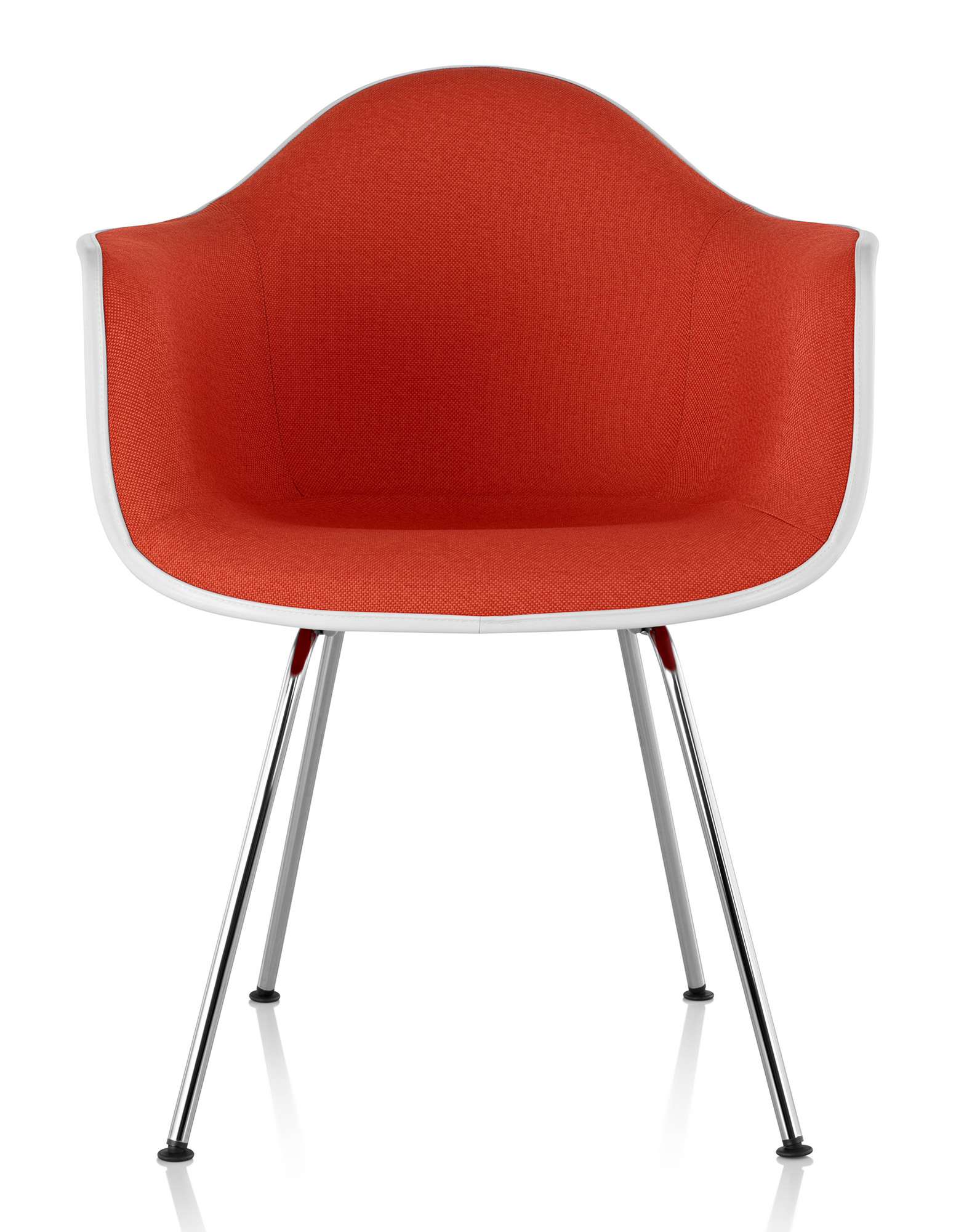 Herman Miller Eames® Molded Plastic Armchair - Upholstered