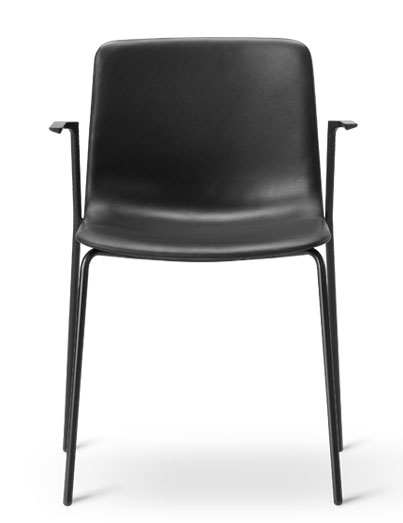 Fredericia Pato 4 Leg Tube Base Armchair - Fully Upholstered