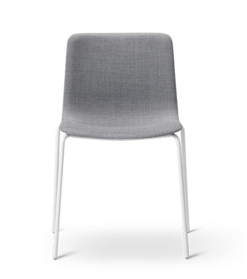 Fredericia Pato 4 Leg Tube Base Chair - Fully Upholstered