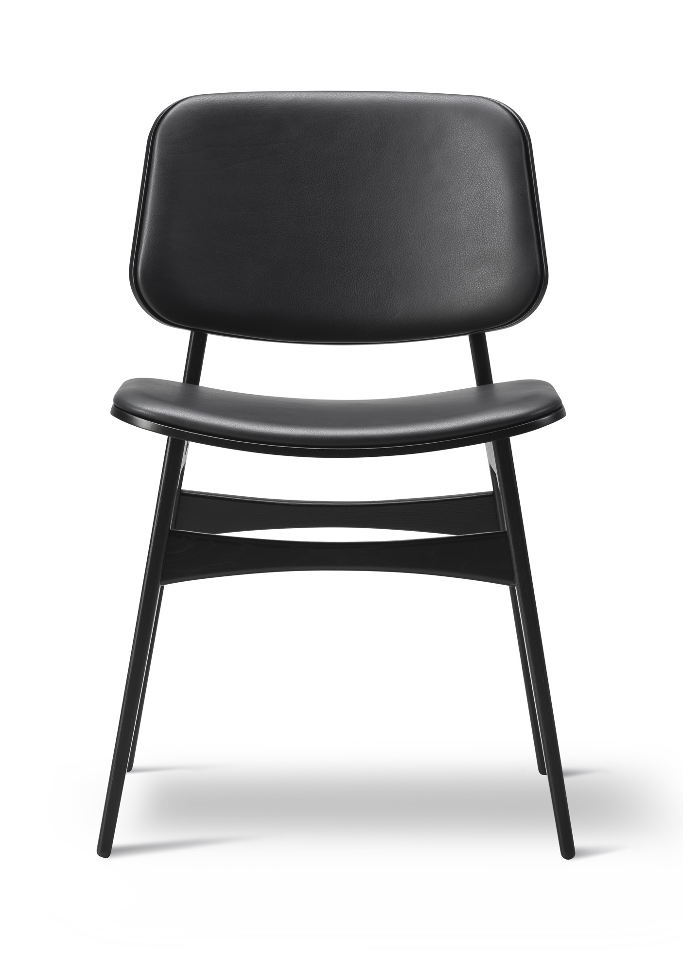 Fredericia Soborg 3052 Wood Base Chair