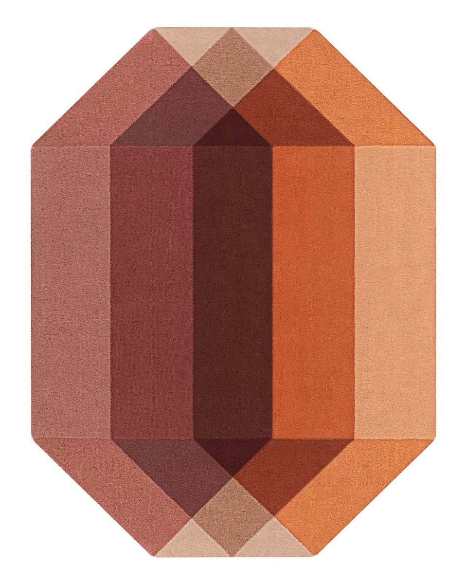 GAN Hand Tufted Diamond Rug