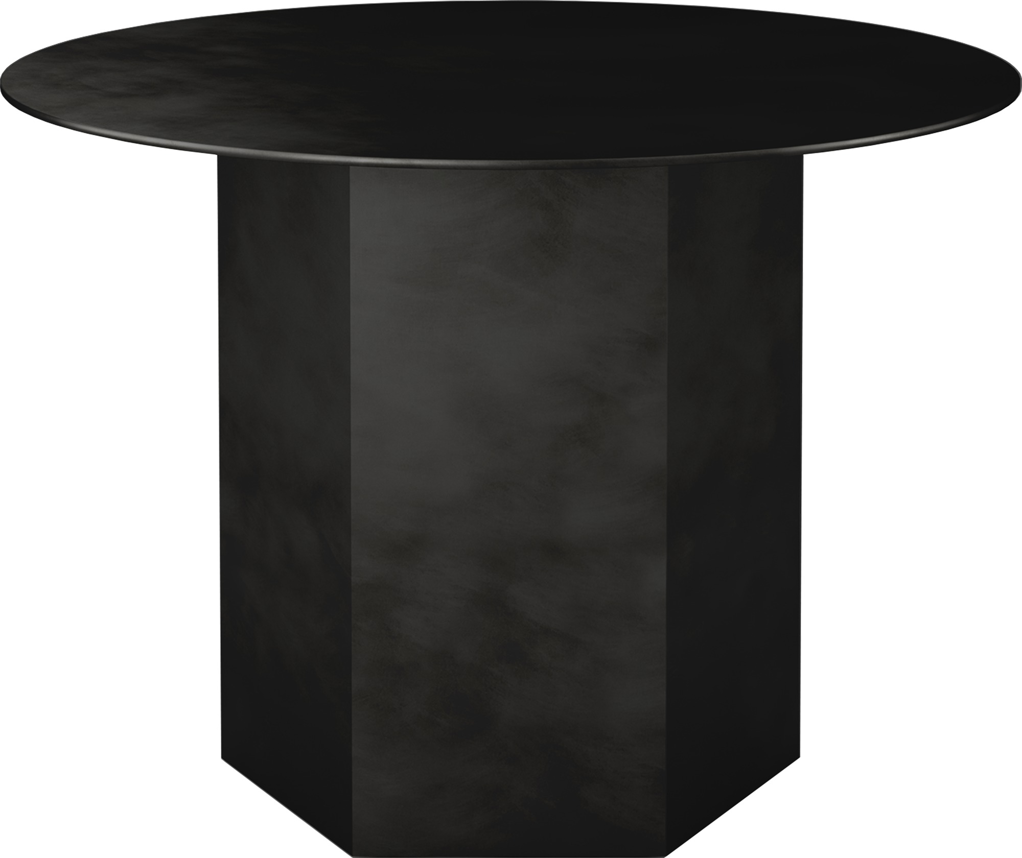 GUBI Epic Steel Round Coffee Table