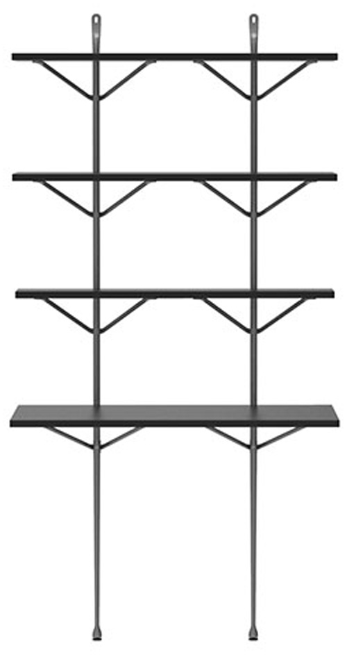 Magis Officina Wall-mounted Bookcase with Desk