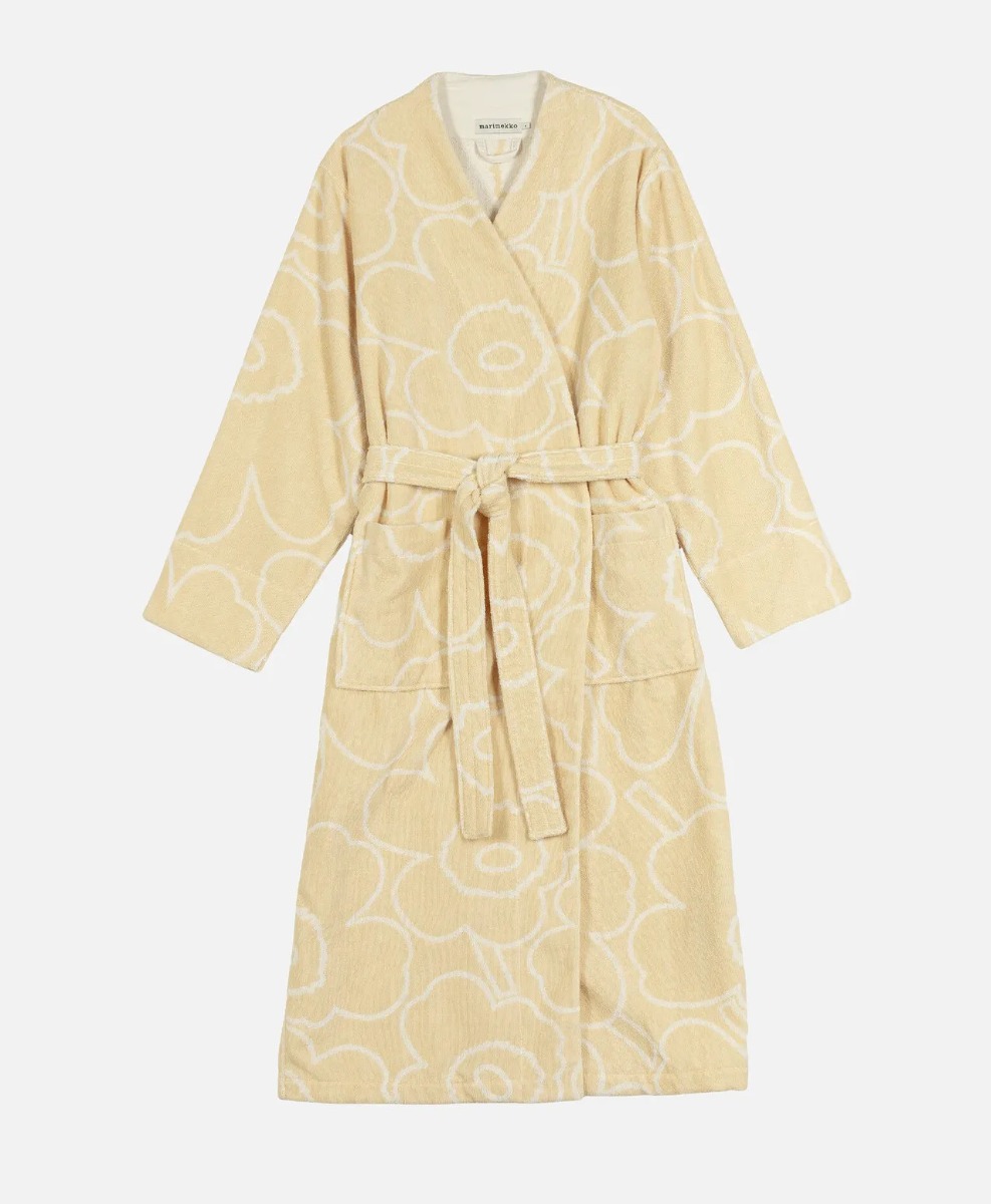 Marimekko Piirto Unikko Bathrobe