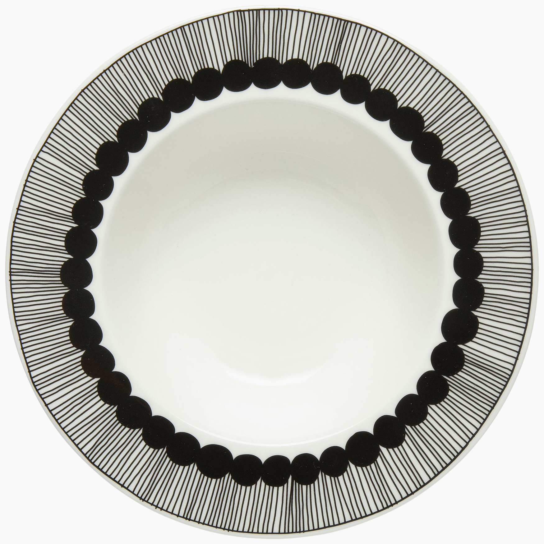 Marimekko Siirtolapuutarha Deep Plate - 20 cm