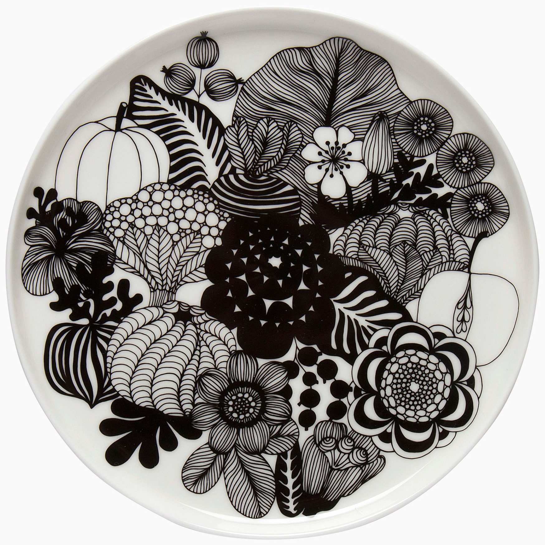 Marimekko Siirtolapuutarha Plate - 20 cm