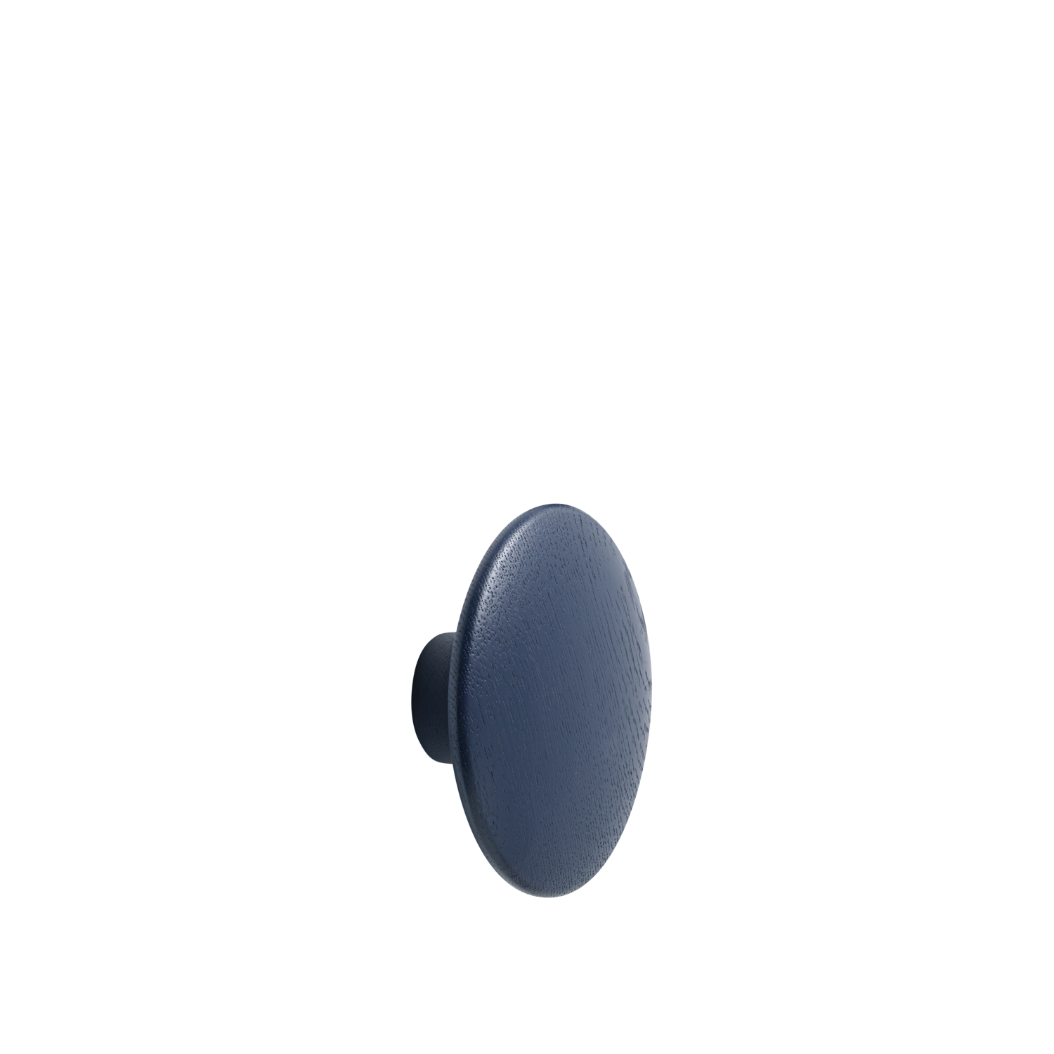 CLEARANCE Muuto Dots Wood Coat Hook, Medium, Midnight Blue