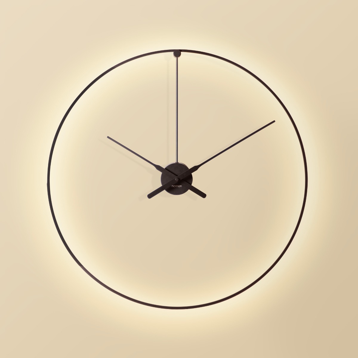 Nomon Ombra Wall Clock Lamp