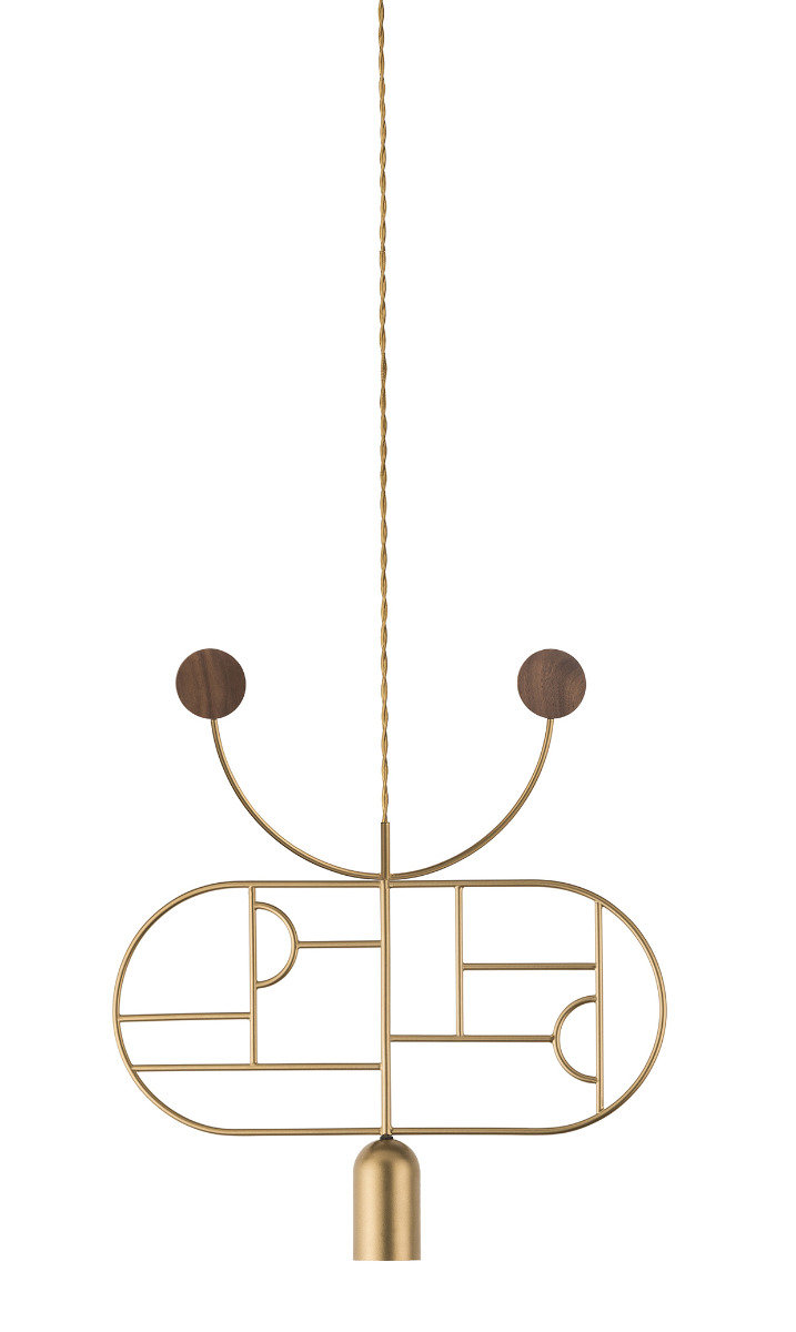 Nomon Wooden Dots WD08 Pendant Lamp