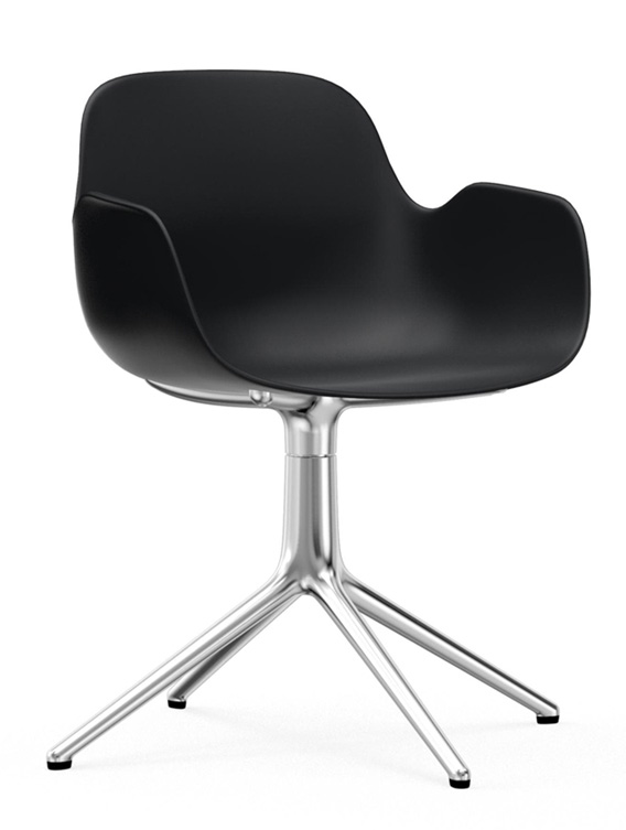 Normann Copenhagen Form 4-legged Swivel Armchair