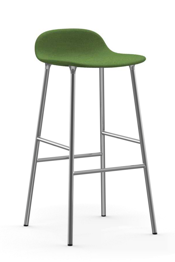 Normann Copenhagen Form Barstool Full Upholstery