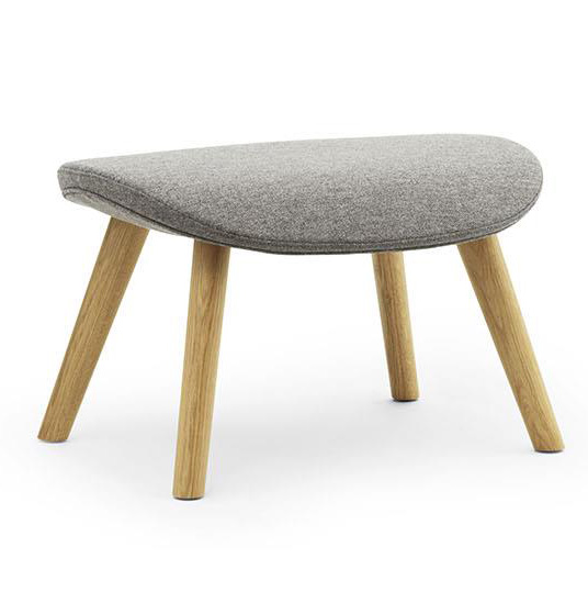 Normann Copenhagen Hyg Wood Base Footstool