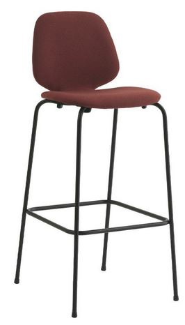 Normann Copenhagen My Chair Metal Base Barstool Full Upholstery